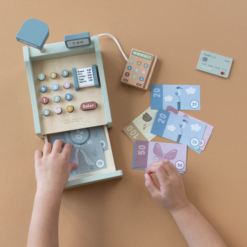 Little Dutch Wooden Toy Cash Register